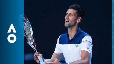 Новак Джокович – Гаэль Монфис, 2 раунд, Australian Open, Мельбурн, Австралия