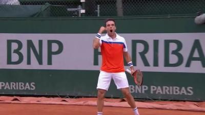 Роберто Баутиста-Агут – Сантьяго Хиральдо, 2 раунд, Roland Garros, Франция