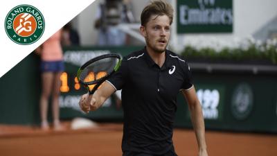 Давид Гоффин – Гаэль Монфис, 3 раунд, Roland Garros, Франция