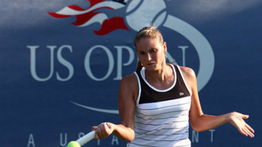Александра Панова на US Open 2015, 1 круг.