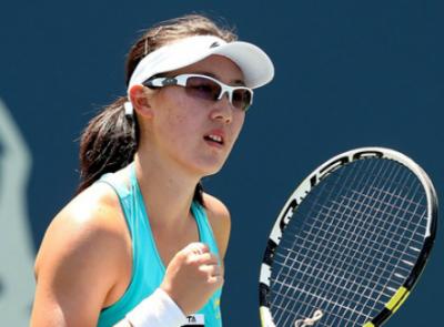 Чжен Сайсай - Ирина Фалькони, 2 раунд, Japan Women's Open Tennis 2015, Токио, Япония