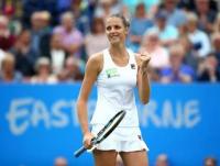 Каролина Плишкова – Кики Бертенс, 1 раунд, Porsche Tennis Grand Prix, Штутгарт, Германия