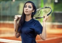 Сильнейшая теннисистка Казахстана, красавица Зарина Дияс