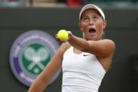 Елены Остапенко -  Карлы Суарес Наварро, Wimbledon 2015, Лондон. Англия