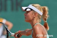 Софья Жук - Виктория Кузьмова, полуфинал U-16, Wimbledon 2015, Лондон