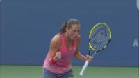 Роберта Винчи - Кристина Младенович, четвертьфинал,  US Open 2015, Нью-Йорк, США