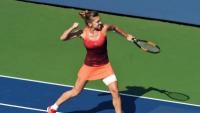 Симона Халеп - Виктория Азаренко, четвертьфинал,  US Open 2015, Нью-Йорк, США